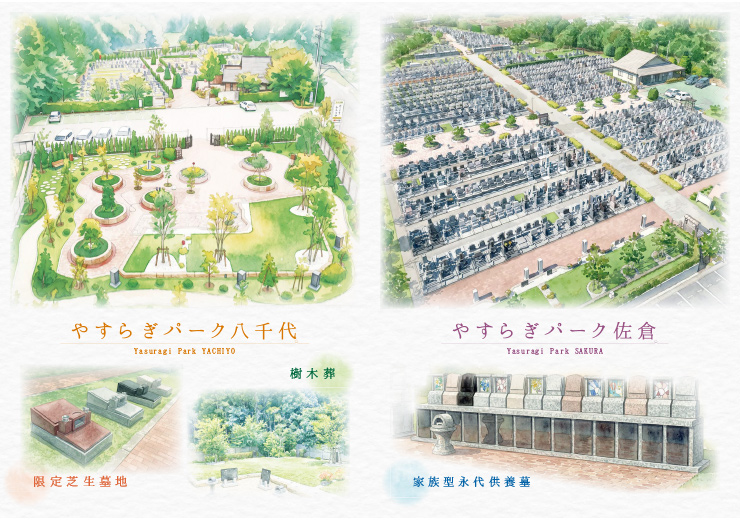 やすらぎパーク佐倉の新聞折り込みチラシ（2026年7月発行）