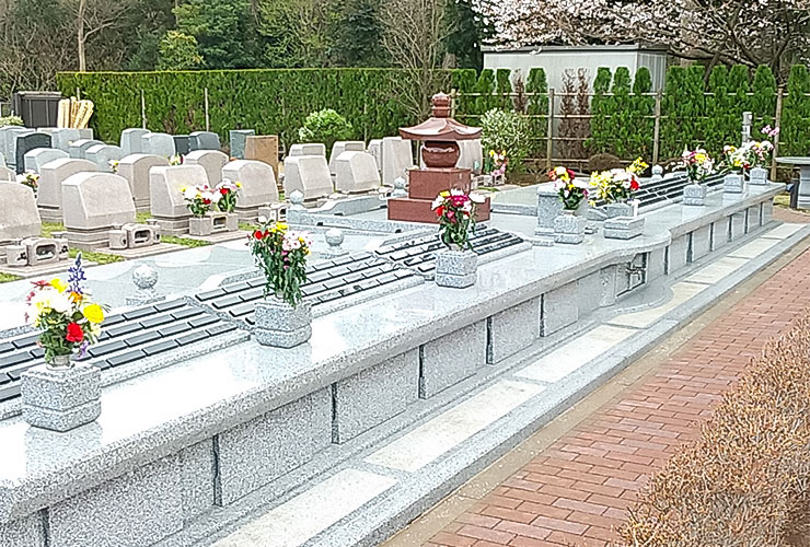 永代供養墓のイメージ図です。